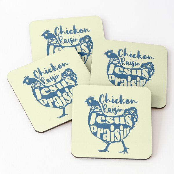 Item preview, Chicken Raising Jesus Praising Funny Christian Farm Living designed and sold by chrisrivait.