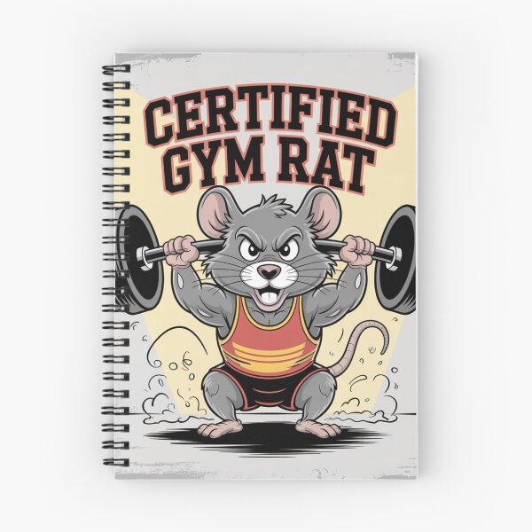 Item preview, Certified Gym Rat designed and sold by NicolasGlowArt.