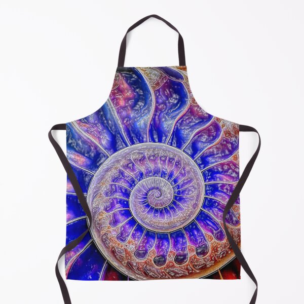 Item preview, Nautilus Shell Fibonacci Spiral Abstract designed and sold by Rocky Mountain Artistry.