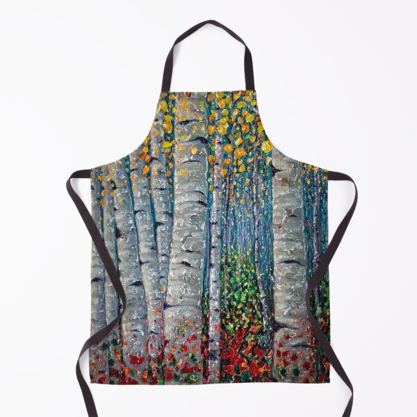 Item preview, Aspen Grove Somewhere Palette Knife Painting I designed and sold by Rocky Mountain Artistry.