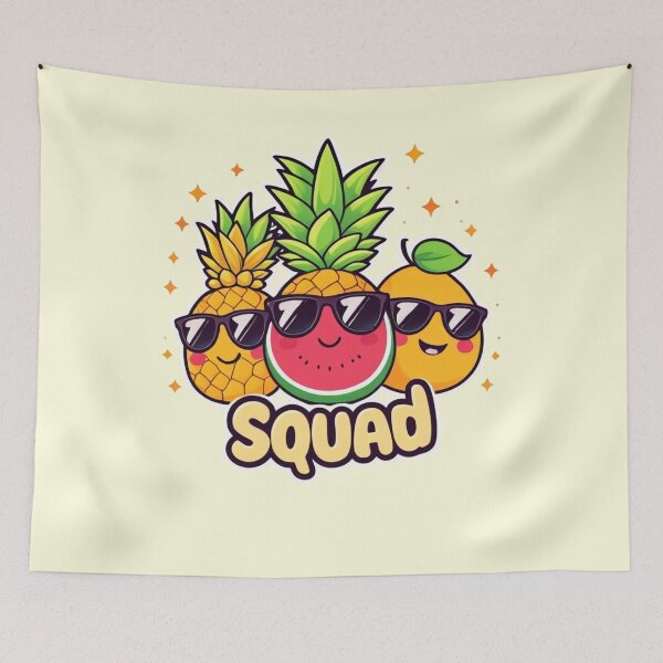 Item preview, Fruit Squad – Kawaii Summer Cuties designed and sold by ARTReMi.