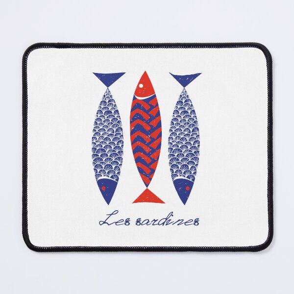 Item preview, Sardines design Vintage Fish Themed Tinned Fish Angler Gifts designed and sold by InnaMGraphic.