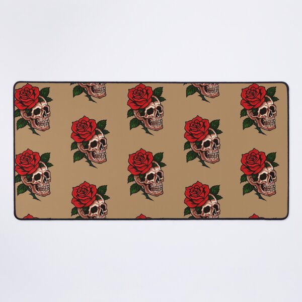 Item preview, Tattoo series: Skull of Rose designed and sold by khriztianleon.
