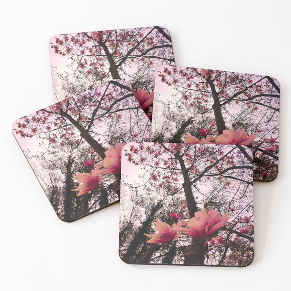 Item preview, Copy of Magnolia Trees Blossoming Pointing At a Partly Cloudy Sky designed and sold by Mothe3rd.