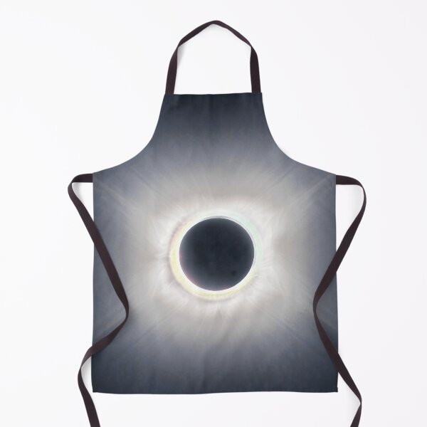 Item preview, Eclipse solar desde un ángulo bajo con cielo despejado en el fondo designed and sold by Rocky Mountain Artistry.
