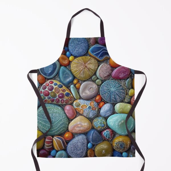 Item preview, Abstract Beach Pebbles 1 designed and sold by Rocky Mountain Artistry.