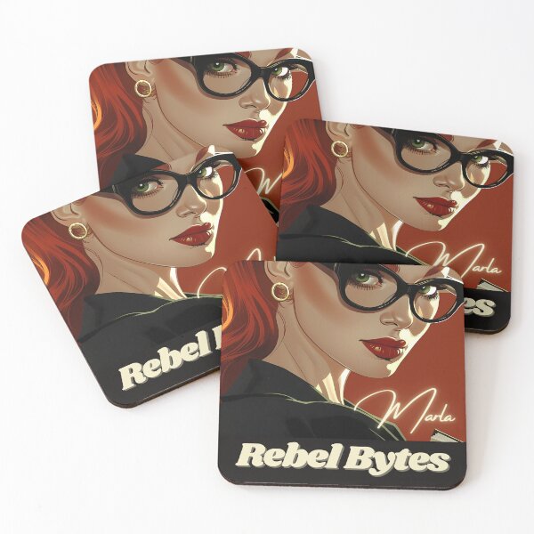 Item preview, Rebel Bytes Tee - Marla Manifesto designed and sold by Oojah's Place.