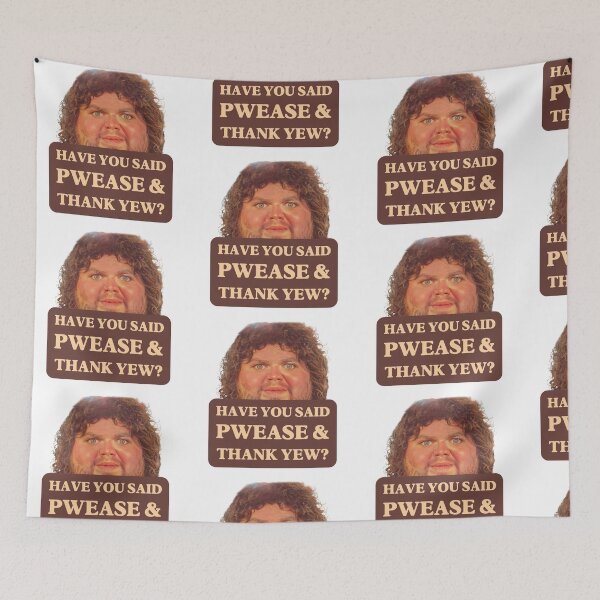 Item preview, JD Vance Meme - Have You Said Please (pwease) & Thank You (yew)? (style 2) designed and sold by SabbaticalSteve.
