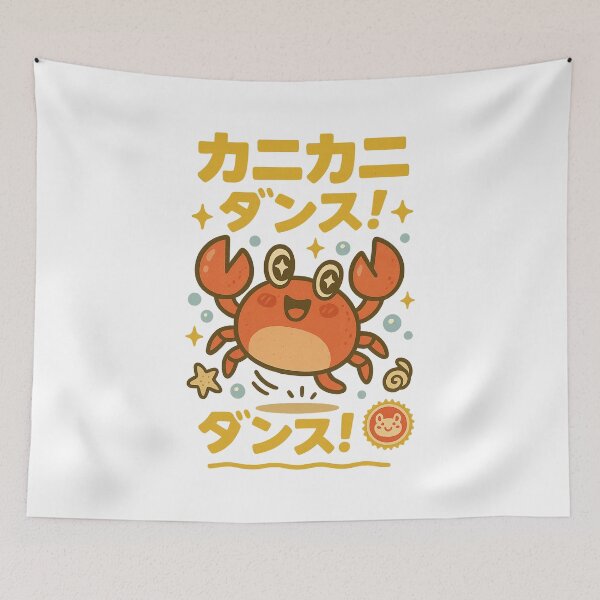 Item preview, Crab - Japanese Vintage designed and sold by Oni  Zuka.