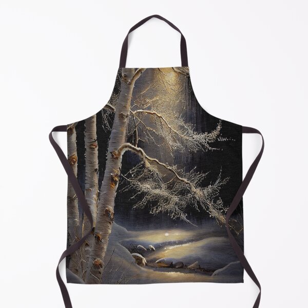 Item preview, Rime-iced Birch Tree in Winter Landscape designed and sold by Rocky Mountain Artistry.