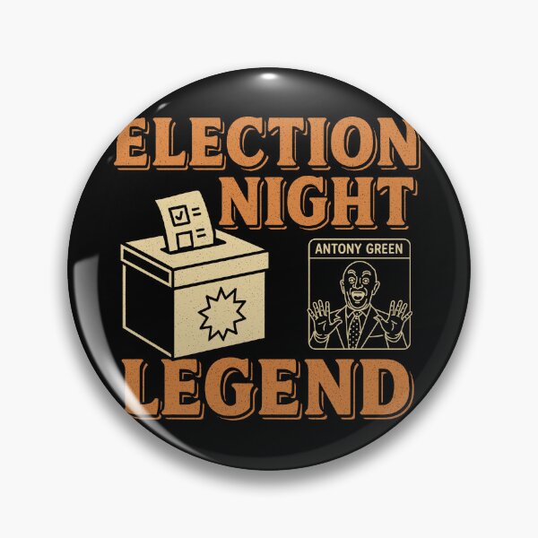 Item preview, Election Night Legend (Antony Green Tribute) designed and sold by zzz888.