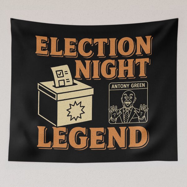 Item preview, Election Night Legend (Antony Green Tribute) designed and sold by zzz888.