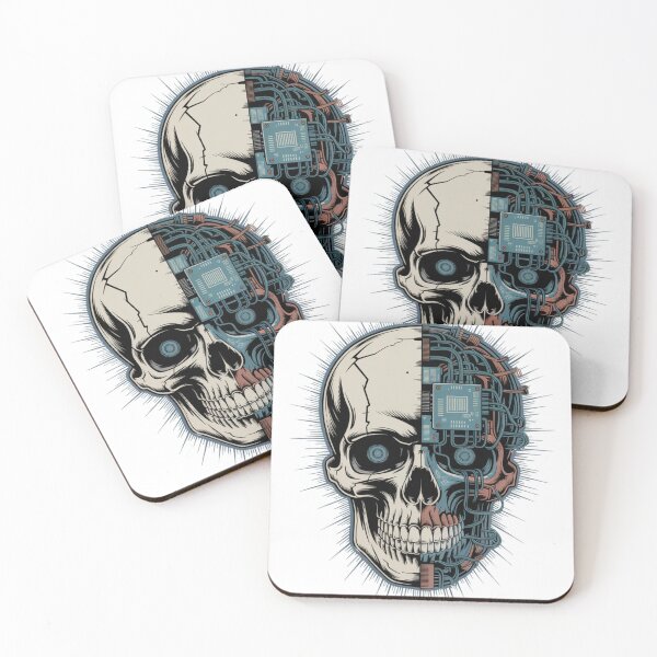 Item preview, Circuit Skull Engineer designed and sold by SignumShop.