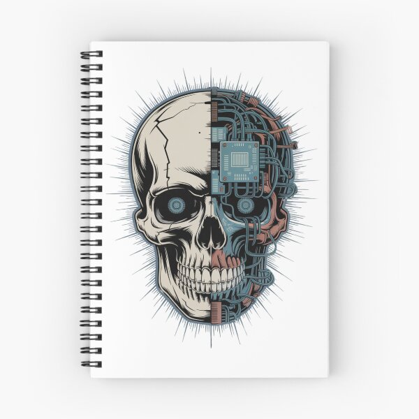 Item preview, Circuit Skull Engineer designed and sold by SignumShop.
