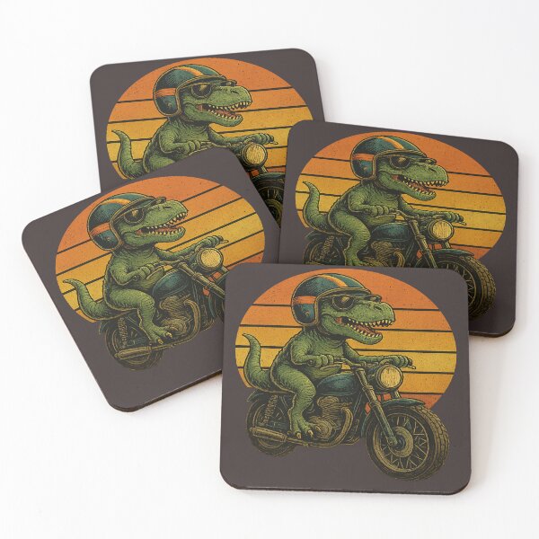 Item preview, T-Rex on a Motorcycle  designed and sold by InksDen.