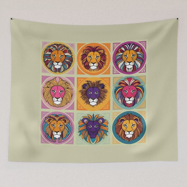 Item preview, Zodiacal Pattern - Leo designed and sold by PatronesKawai.