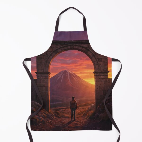 Item preview, Gateway to the Unknown – Fantasy Sunset Art designed and sold by -DEEWOLF-.