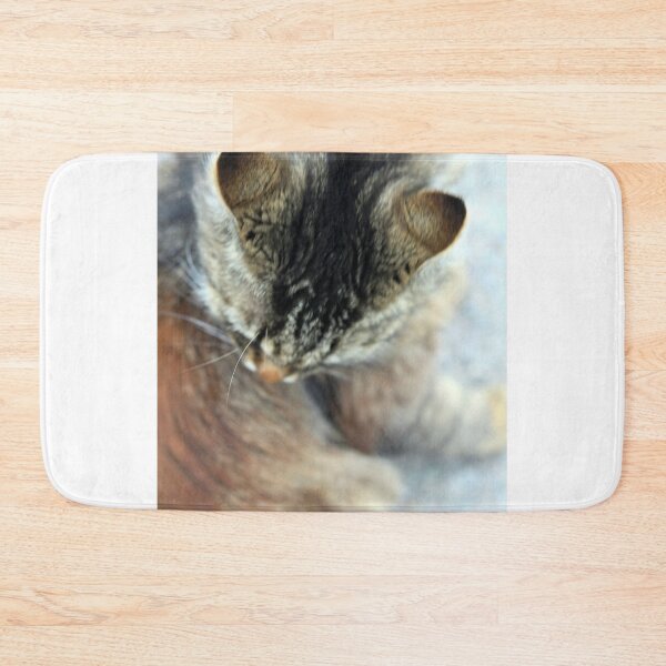 Item preview, Portrait of cute grey cat designed and sold by olena2552.