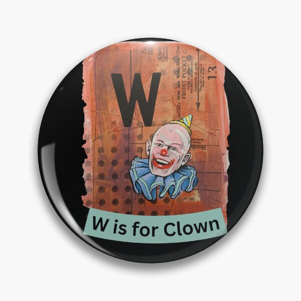 Item preview, Alphabet Flashcard - W is for Clown designed and sold by David Irvine.