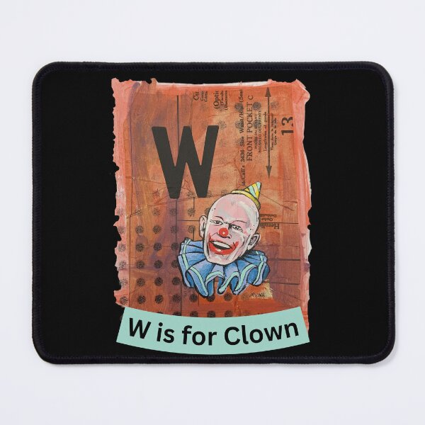Item preview, Alphabet Flashcard - W is for Clown designed and sold by David Irvine.