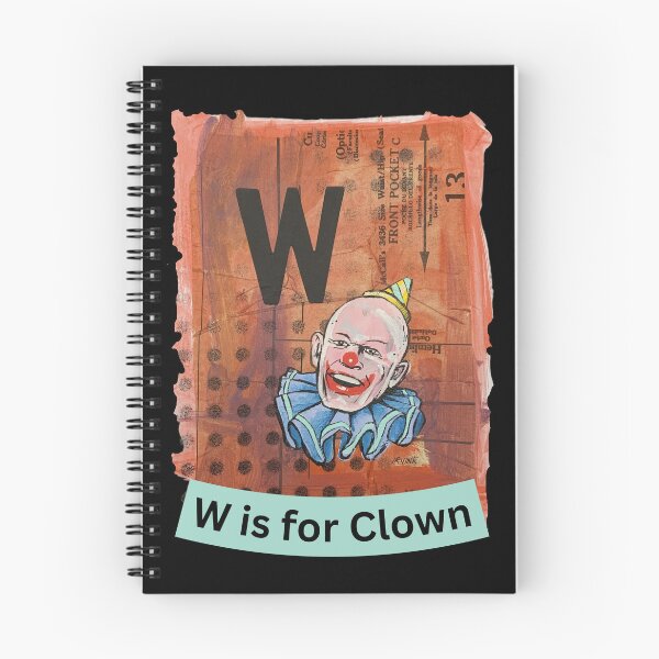 Item preview, Alphabet Flashcard - W is for Clown designed and sold by David Irvine.