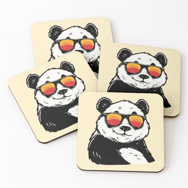 Item preview, Cartoon panda with sunglasses designed and sold by valerko26.