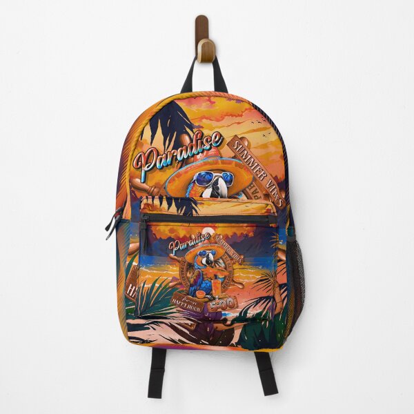 Item preview, Always Happy Hour in Paradise It's 5 o'clock Parrot Summer Vibes designed and sold by MindWave THC.