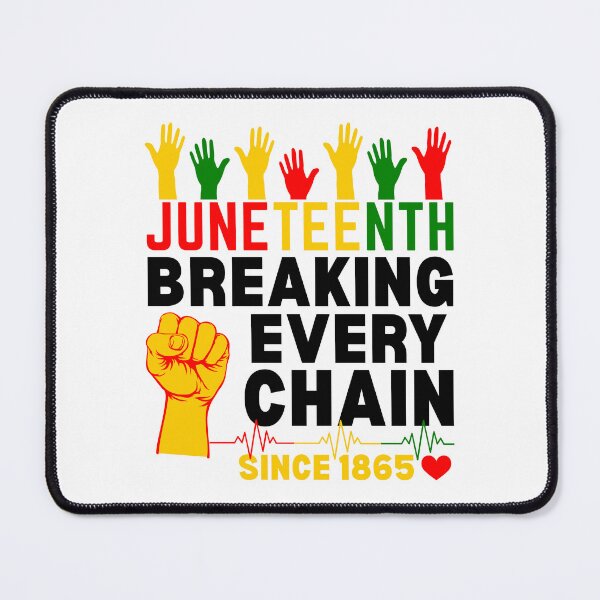 Item preview, Juneteenth Breaking Every Chain designed and sold by Soulzen.