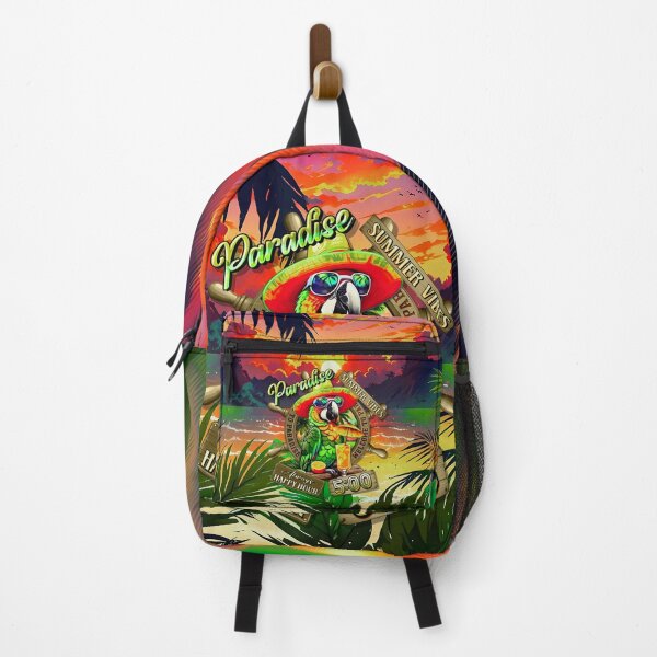 Item preview, Always Happy Hour in Paradise It's 5 o'clock Parrot Summer Vibes designed and sold by MindWave THC.