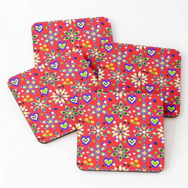 Item preview, Bright Boho Fabric Floral Print Seamless Repeat designed and sold by Sharon Schwalbe.