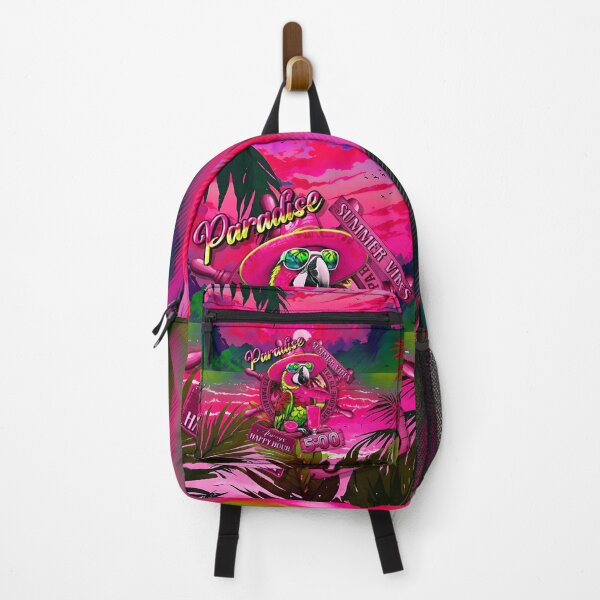 Item preview, Always Happy Hour in Paradise It's 5 o'clock Parrot Summer Vibes designed and sold by MindWave THC.