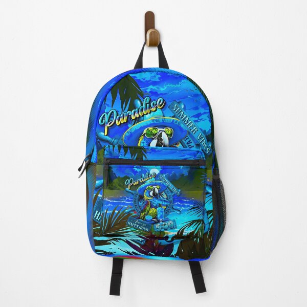 Item preview, Always Happy Hour in Paradise It's 5 o'clock Parrot Summer Vibes designed and sold by MindWave THC.