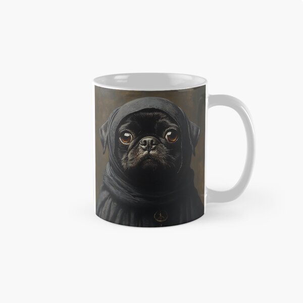 Item preview, Pagan Pug - Cute and Creepy Satanic Pug - Stylish Animal Art designed and sold by Chrisjeffries24.