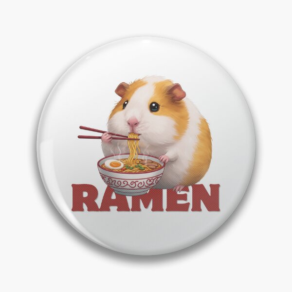 Item preview, Sweet Guinea Pig Ramen Fan designed and sold by Claustronautas.