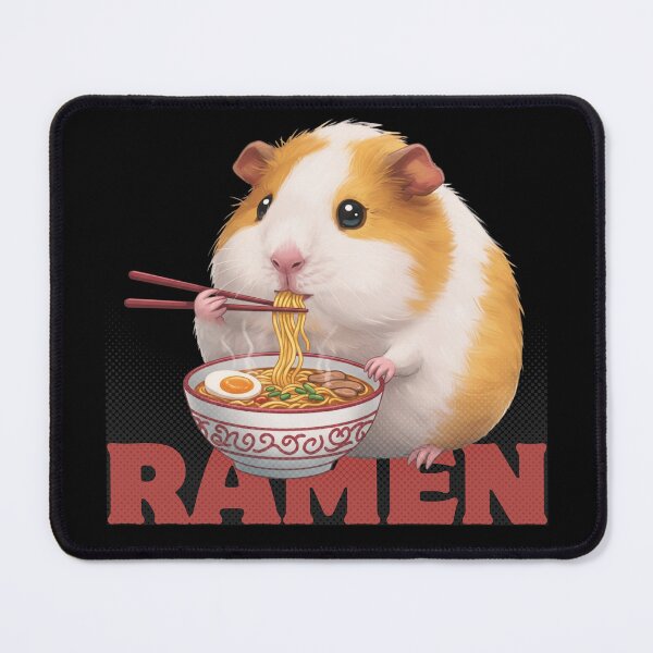 Item preview, Sweet Guinea Pig Ramen Fan designed and sold by Claustronautas.