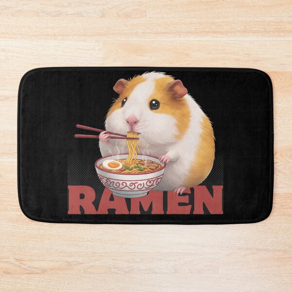 Item preview, Sweet Guinea Pig Ramen Fan designed and sold by Claustronautas.