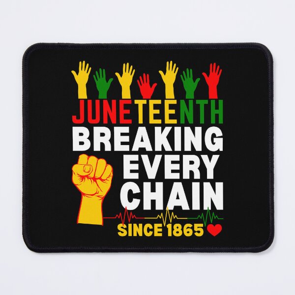 Item preview, Juneteenth Breaking Every Chain designed and sold by Soulzen.