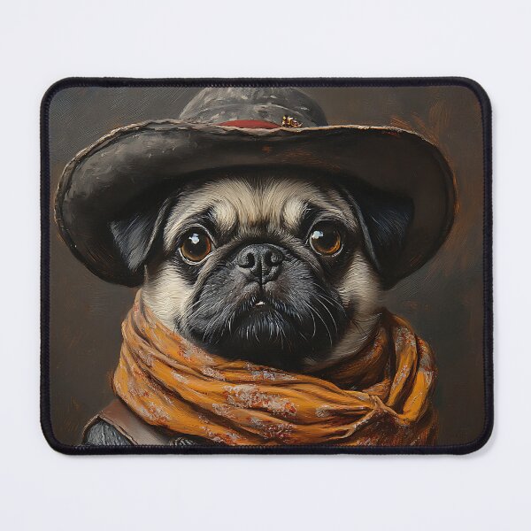 Item preview, Bandito Pug - Cute Mexican Bandit Pug - Stylish Animal Art designed and sold by Chrisjeffries24.