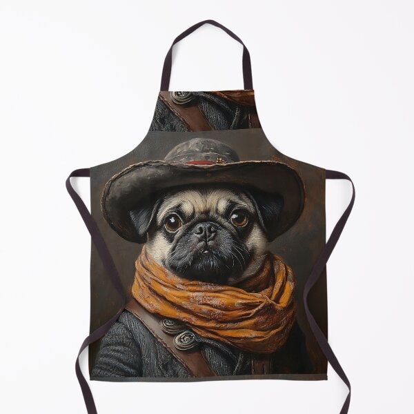 Item preview, Bandito Pug - Cute Mexican Bandit Pug - Stylish Animal Art designed and sold by Chrisjeffries24.
