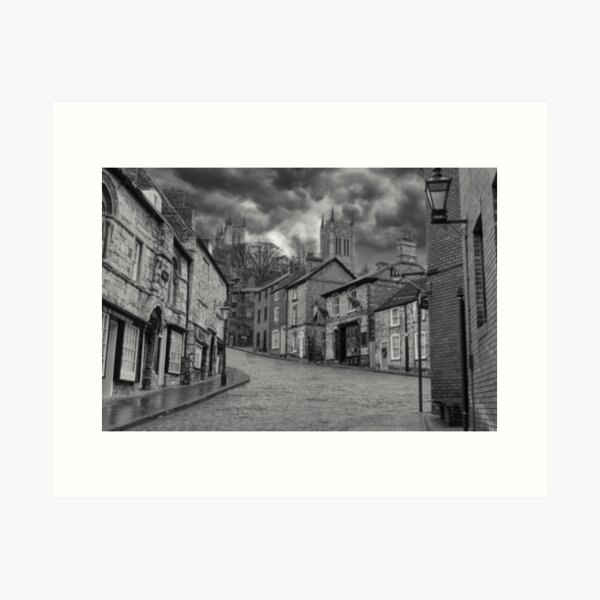 Aperçu de l'œuvre Lincoln Steep Hill et le détroit créée et vendue par Alisonchambers2.