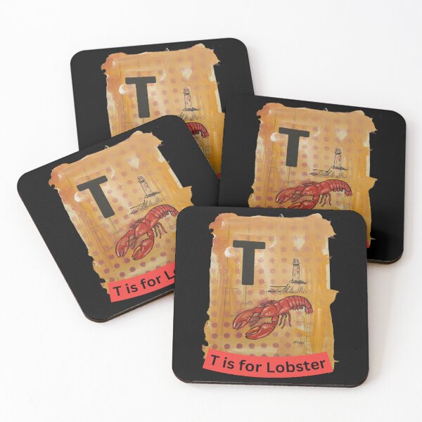 Item preview, Alphabet Flashcard - T is for Lobster designed and sold by David Irvine.