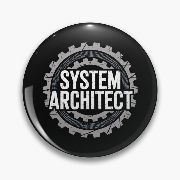 Item preview, System Architect Badge designed and sold by SignumShop.