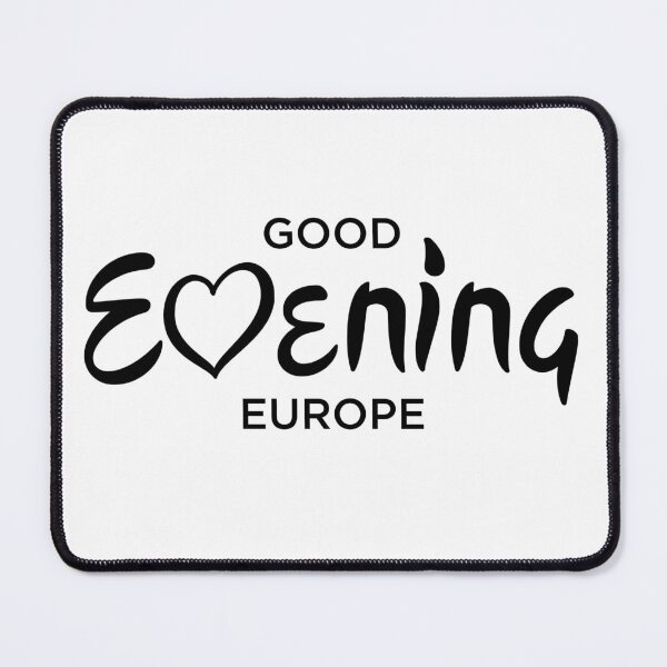 Item preview, Good Evening Europe Eurovision Tee Shirt Merch designed and sold by vivavision.