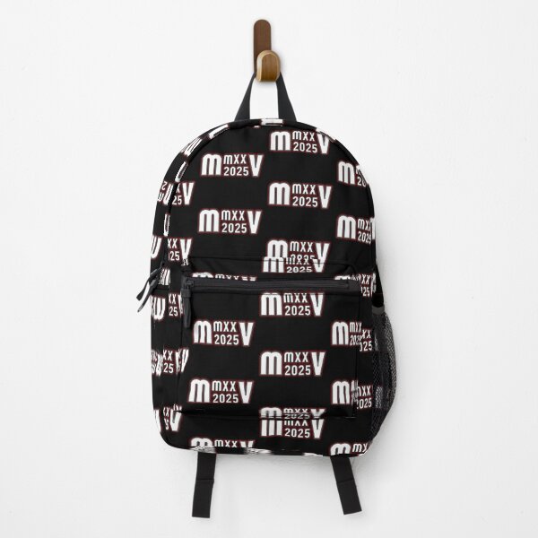 Item preview, 2025 MMXXV Roman Numerals White Maroon designed and sold by GFamilyC.