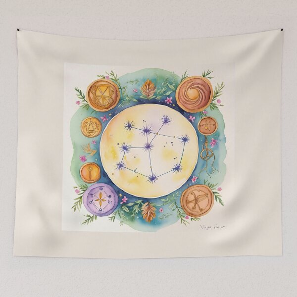 Item preview, Zodiacal Pattern - Virgo designed and sold by PatronesKawai.