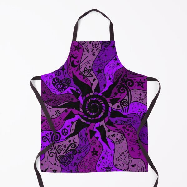 Item preview, Trippy purple sun designed and sold by idraw&whatnot.