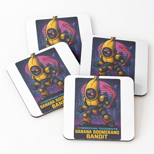 Item preview, BANANA BOOMERANG BANDIT — Cyberpunk Peelout designed and sold by Snackwear Apparel.
