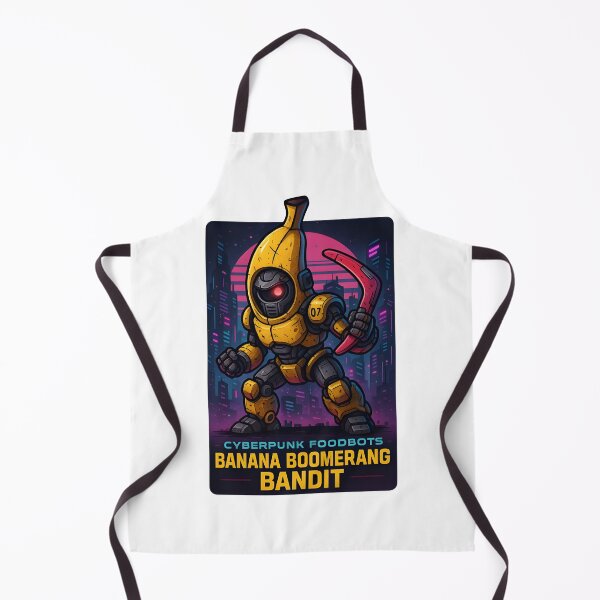 Artikelvorschau, BANANA BOOMERANG BANDIT – Cyberpunk Peelout entworfen und verkauft von Snackwear Apparel.
