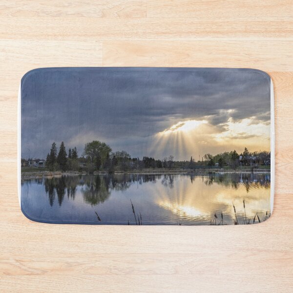 Item preview, God Rays Through Clouds on a Calm Lake designed and sold by Don Arsenault.