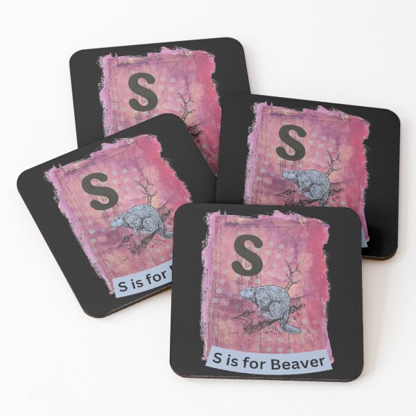 Item preview, Alphabet Flashcard - S is for Beaver designed and sold by David Irvine.